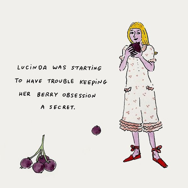 Gucci Bloom Acqua di Fiori - ilustracje z Instagrama