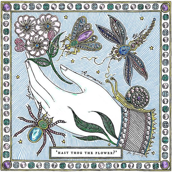 Gucci Bloom Acqua di Fiori - ilustracje z Instagrama