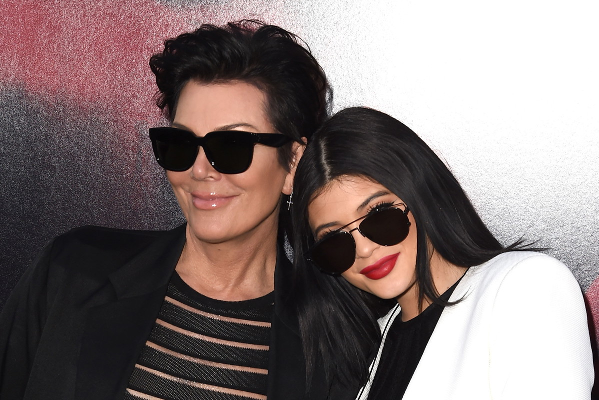 Kylie Jennez i Kris Jenner na premierze "The Gallows" w Los Angeles