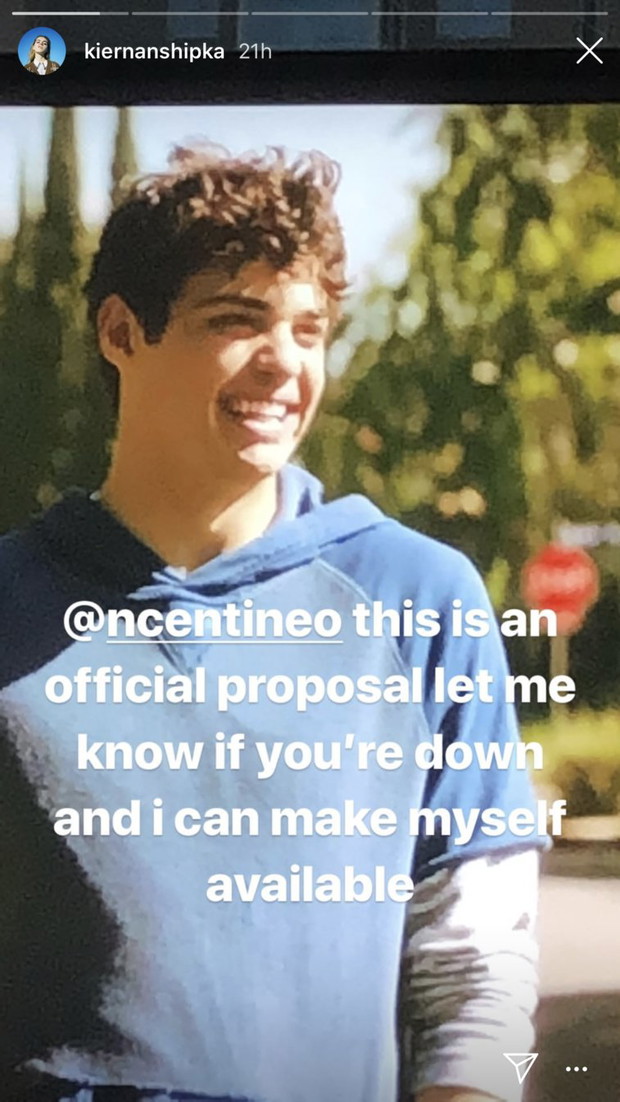 Kiernan Shipka tym wpisem udowodniła, że jest jedną z nas. Też chciałaby, żeby Noah Centineo został jej chłopakiem!