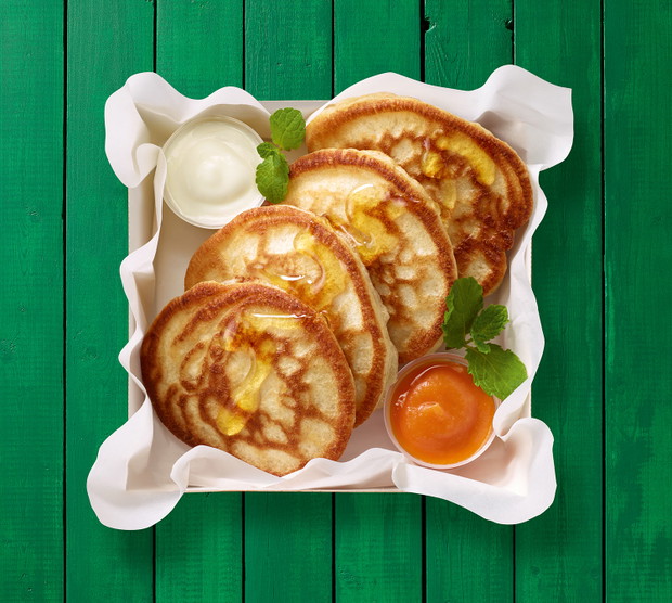 Pancake na musie dyniowym w Costa Coffee FlyDining