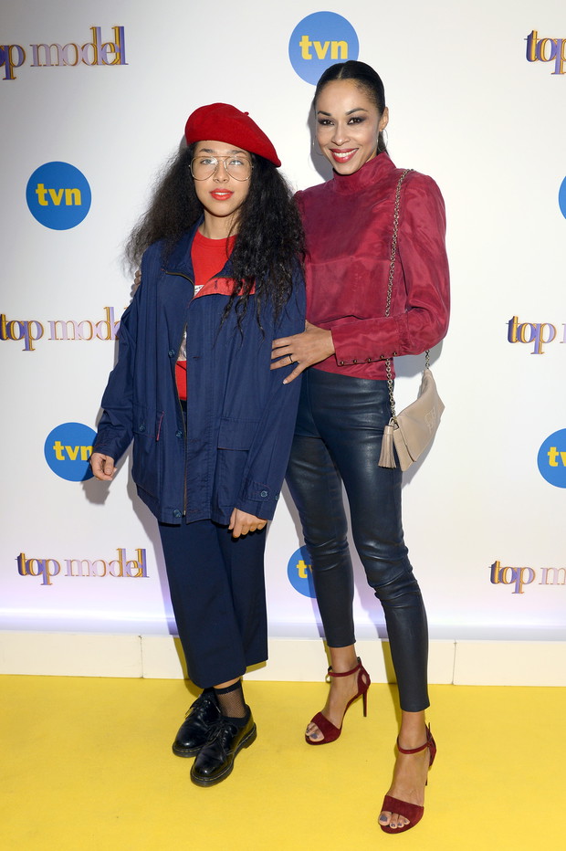 Finał Top Model 7. Goście ostatniego odcinka - Omena Mensah i Vanessa Mensah.