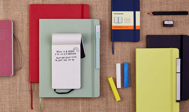 Najlepsze eko zamienniki - kalendarz Moleskine z notesem, od 75 zł