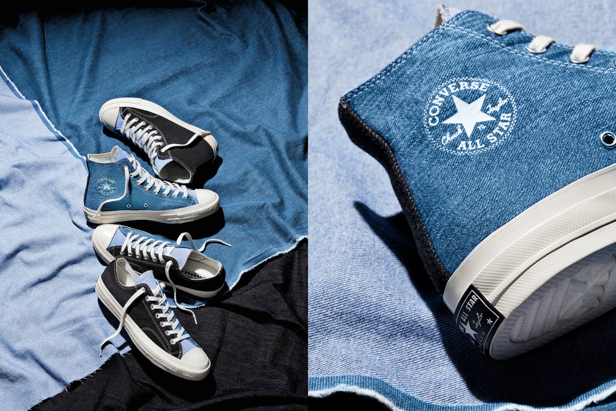 Converse stworzył nową kolekcję butów ze zużytych jeansów!
