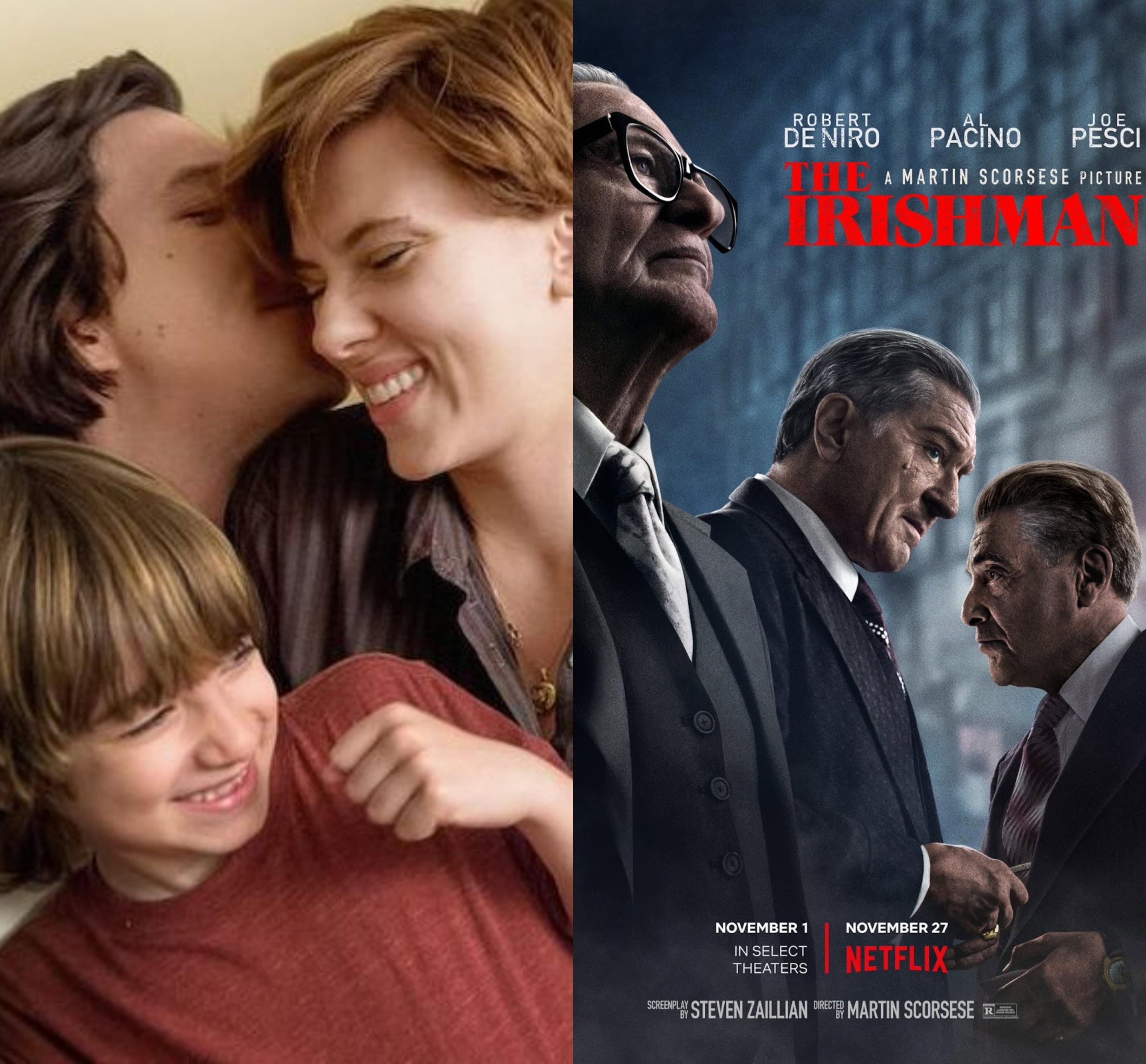 Oscary 2020 filmy na Netflix GŁÓWNE MAŁE