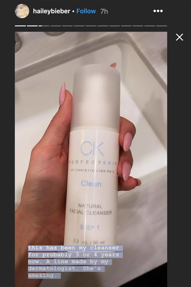 CK Perfect Skin, ulubiony płyn do demakijażu Hailey Bieber