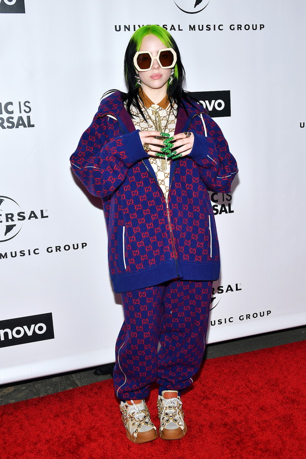 Stylówka Billie Eilish na afterparty Grammy 2020.