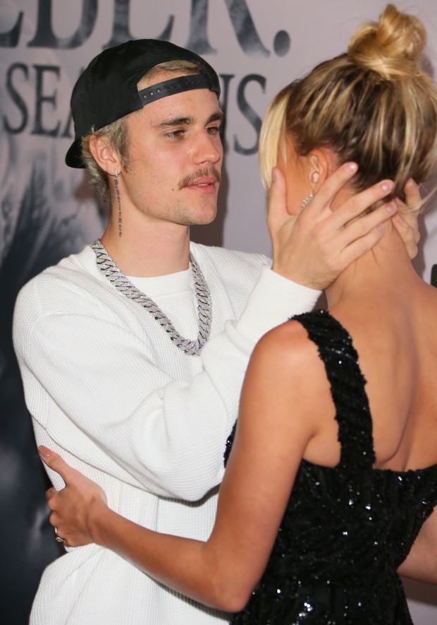Justin i Hailey Bieber na premierze serialu dokumentalnego o muzyku