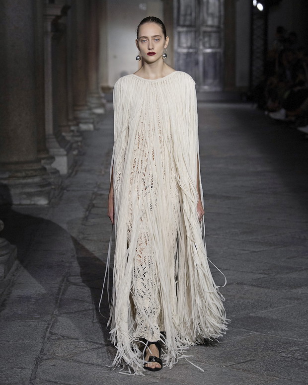 Trendy wiosna-lato 2020: Dzianinowe sukienki / Jil Sander