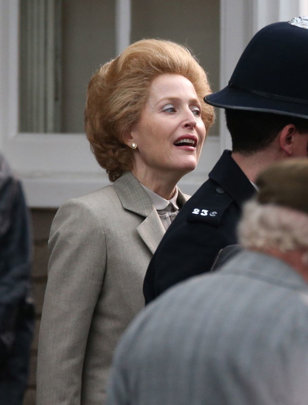 Pierwsze zdjęcia Gillian Anderson w roli Margaret Thatcher.