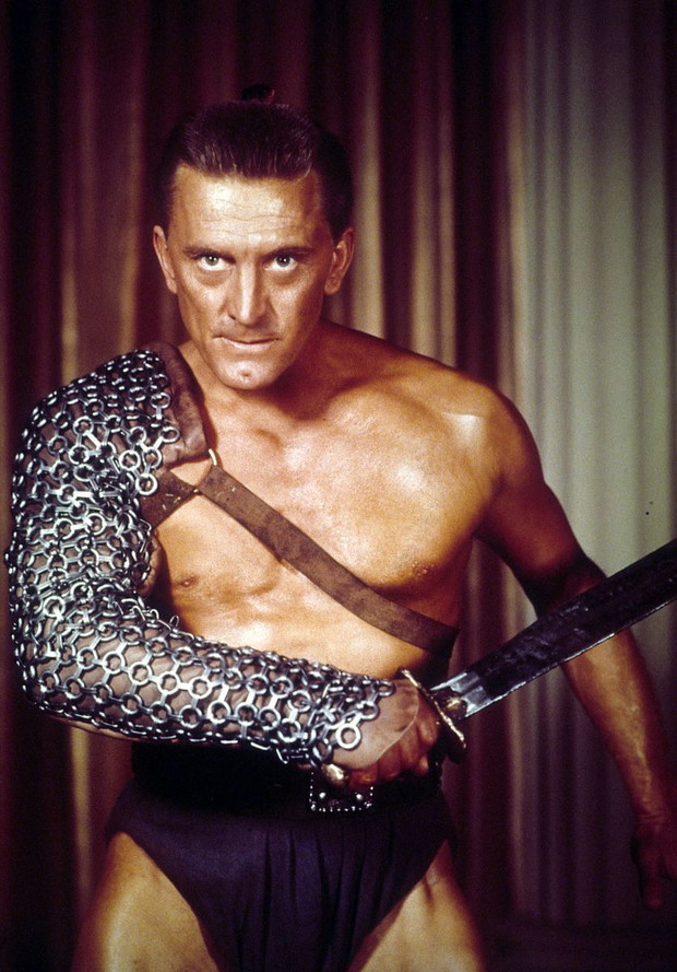 Kirk Douglas w filmie „Spartakus”