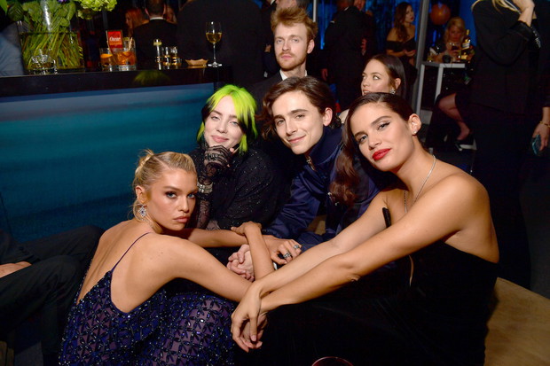 Oscary 2020: After party Vanity Fair / Sara Sampaio, Billie Eilish, Timothée Chalamet , Stella Maxwell, Finneas O'Connell