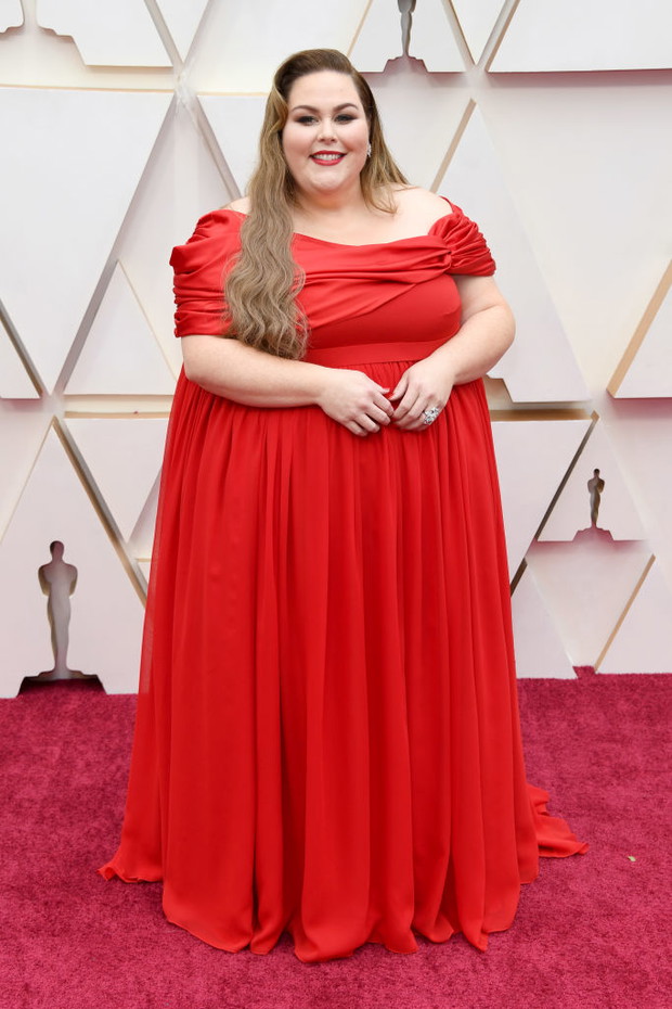 Oscary 2020: Kreacje gwiazd / Chrissy Metz w sukni Christiana Siriano
