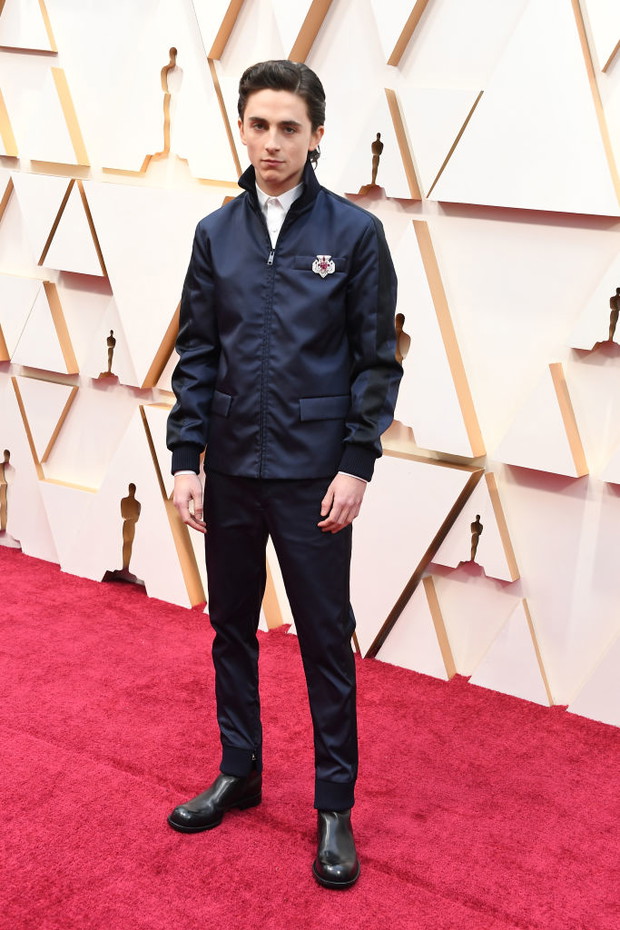 Oscary 2020 / Timothée Chalamet w zestawie od Prady