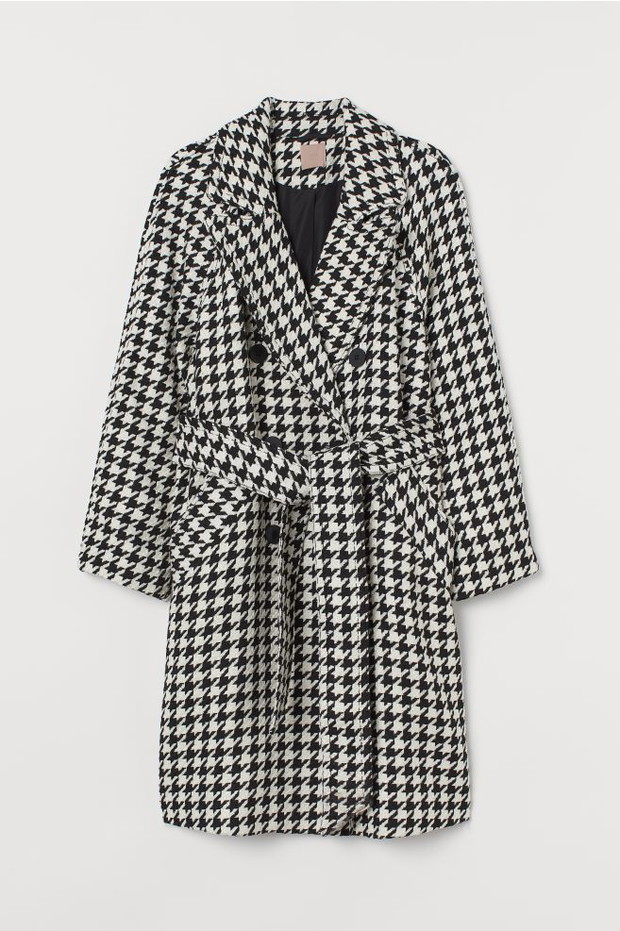 Płaszcz w pepitkę, H&M, 299,99 zł