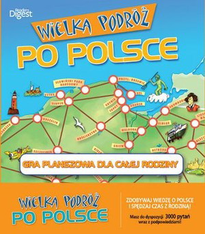 Gra planszowa „Wielka podróż po Polsce”
