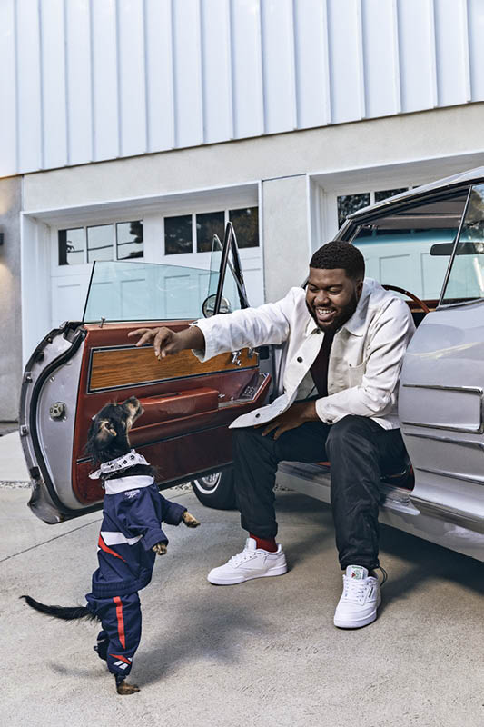 Khalid jest również ambasadorem marki Reebok!