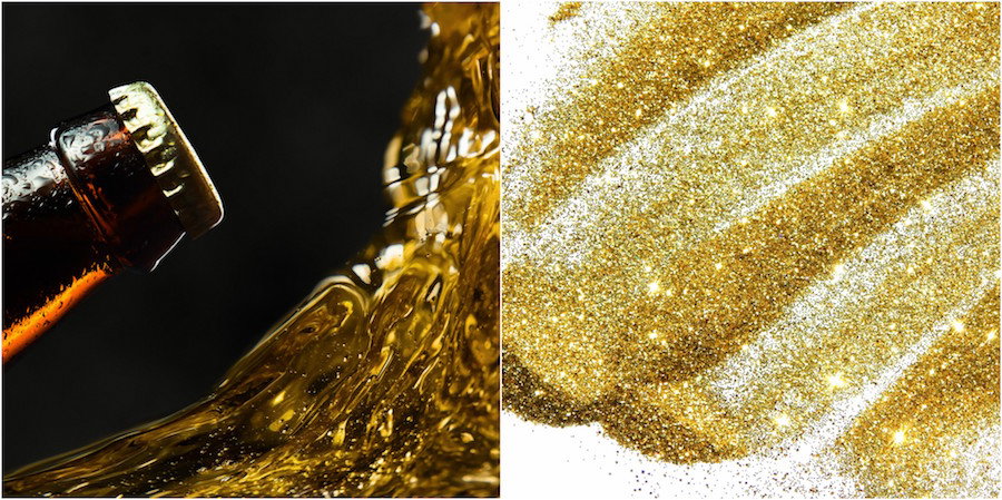 glitter beer