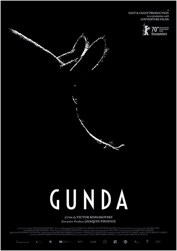 Plakat do filmu „Gunda” Victoria Kossakowsky'ego