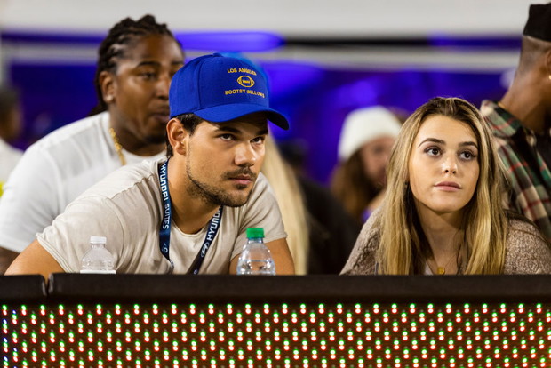 Taylor Lautner i Tay Dome, 2018 rok.