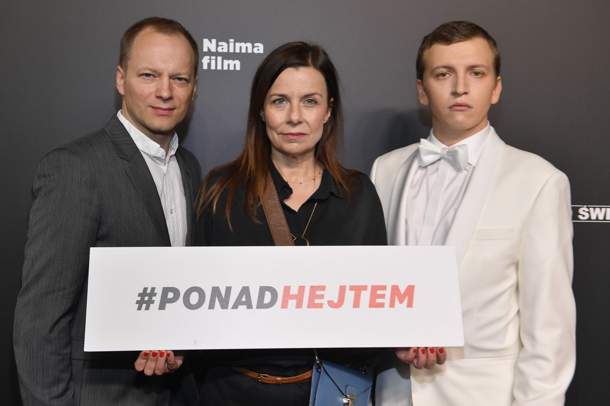 Maciej Stuhr, Agata Kulesza i Maciej Musiałowski