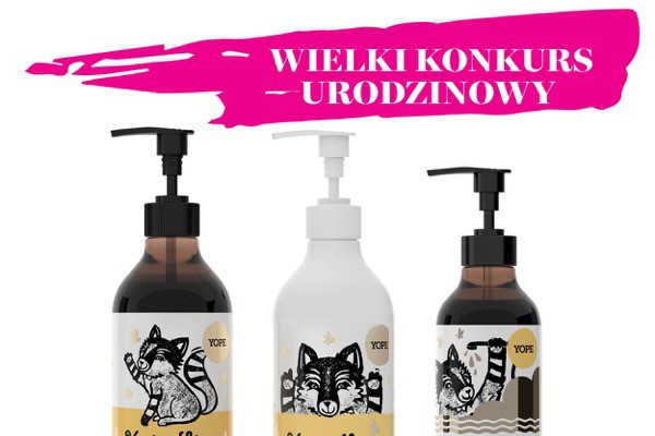 KONKURS URODZINOWY GLAMOUR: Wygraj zestaw kosmetyków YOPE dla siebie i swojej przyjaciółki