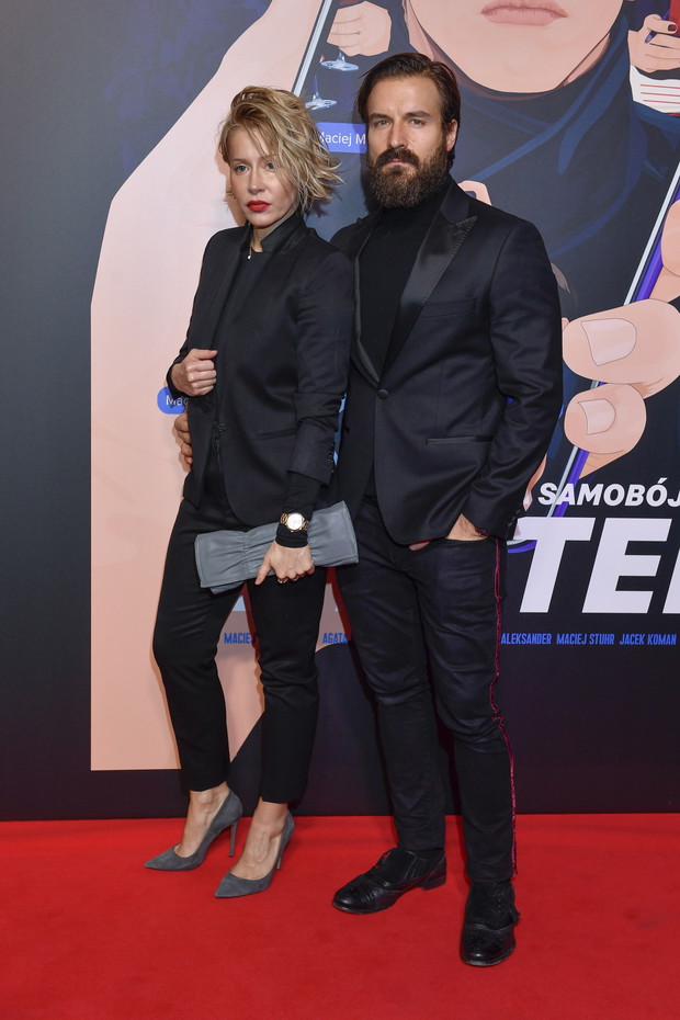 Katarzyna Warnke i Piotr Stramowski