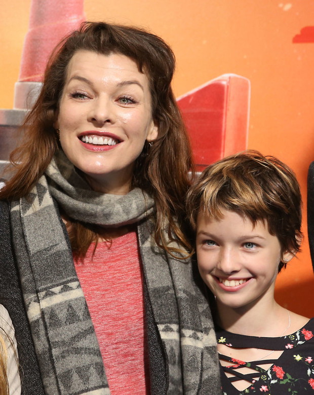 Milla Jovovich z córką Ever Anderson.