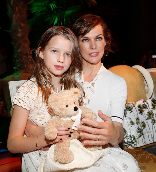 Milla Jovovich z córką Ever Anderson.