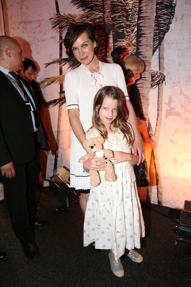 Milla Jovovich z córką Ever Anderson.