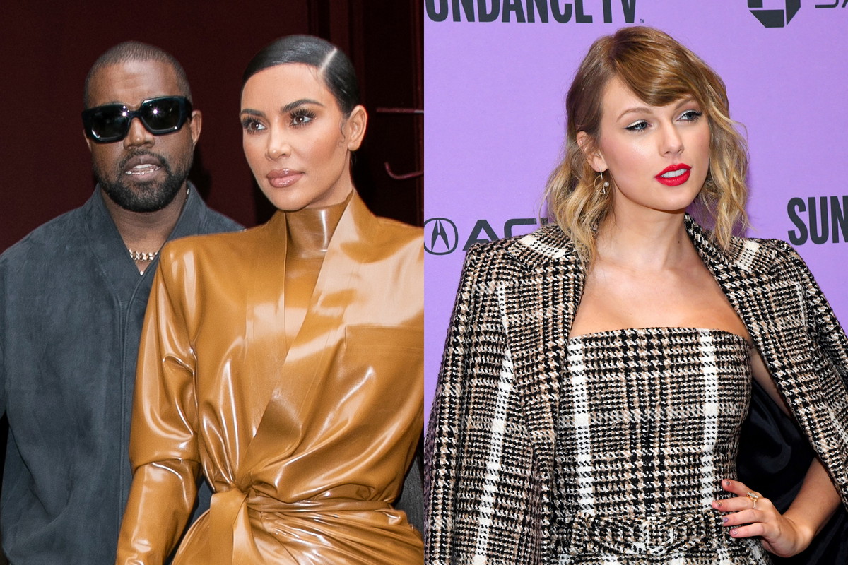 Kim Kardashian i Kanye West oszustami? Do sieci trafiło nagranie z rozmowy rapera z Taylor Swift