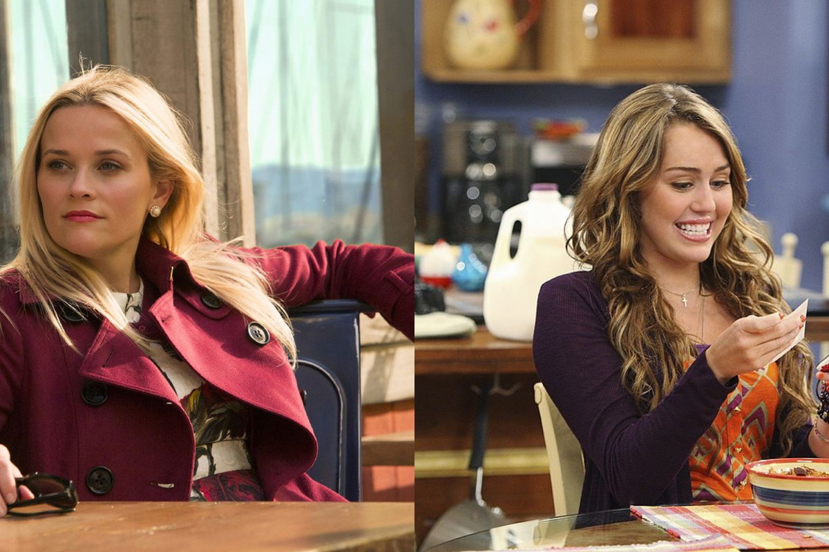 Nie zgadniecie, co łączy seriale „Wielkie kłamstewka” i „Hannah Montana”. Miley Cyrus zaskoczyła tym samą Reese Witherspoon!