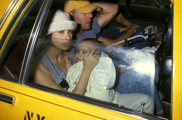 Bruce Willis i Demi Moore z czasów, kiedy byli razem.