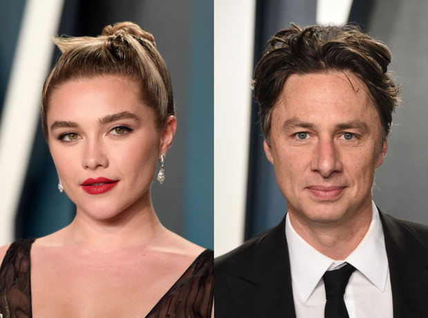 Florence Pugh i Zach Braff: 20 lat różnicy