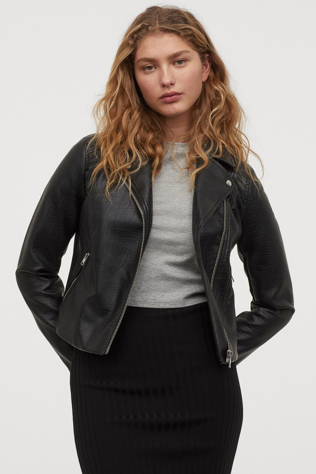 Kurtka z eko skóry H&M, 149,99 zł