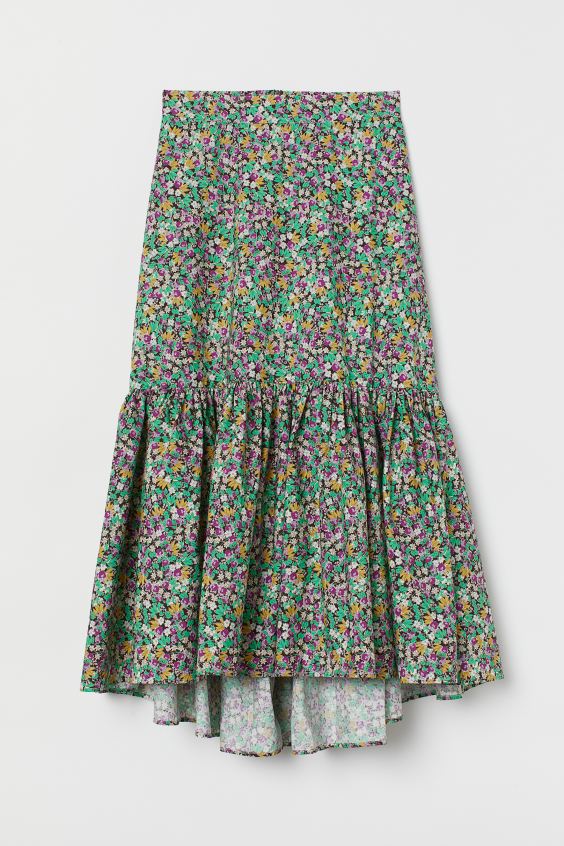 Spódnica w kwiaty, H&M, 199,90 zł