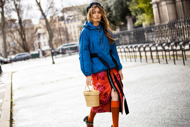 Spódnice w kwiaty / Street style