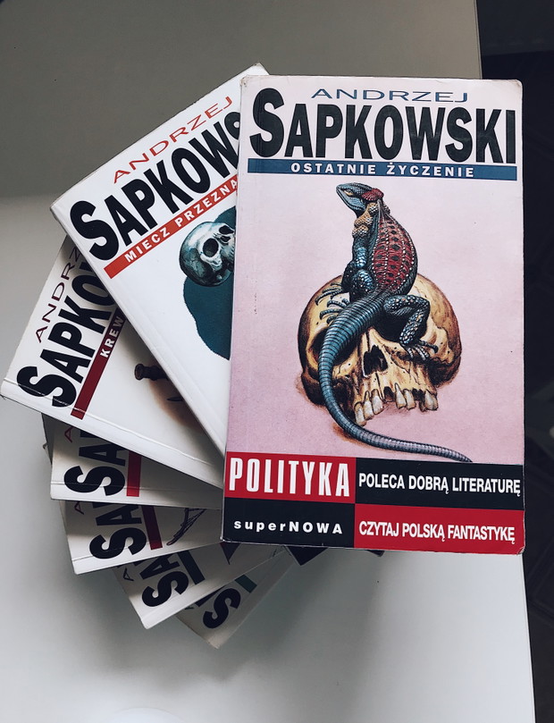 Agnieszka Zygmunt, redaktorka działu uroda GLAMOUR: Saga „Wiedźmin” Andrzej Sapkowski