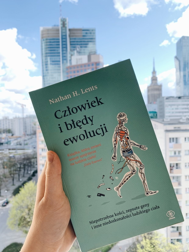 Asia Twaróg, redaktorka Glamour.pl: „Człowiek i błędy ewolucji” Nathan H. Lents