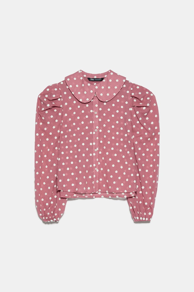 Bluzka w kropki, Zara, 109 zł