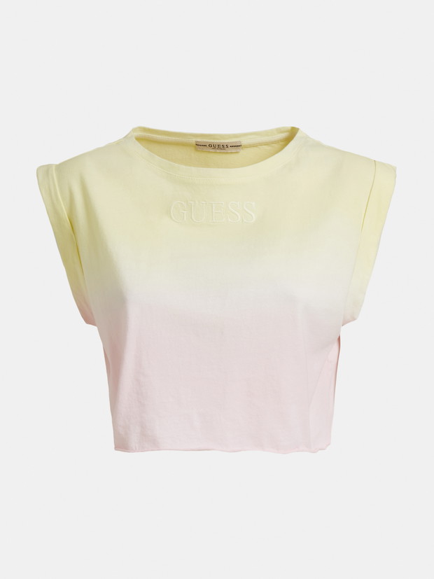 Crop top Guess z kolekcji Guess Eco Denim 2020.