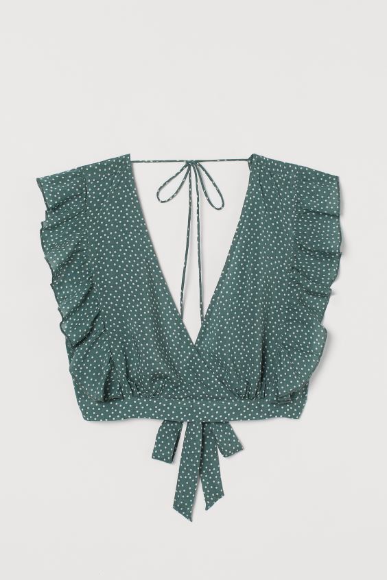 Top w kropki, H&M, 59,99 zł