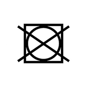 laundry symbol icon (Do not tumble dry )