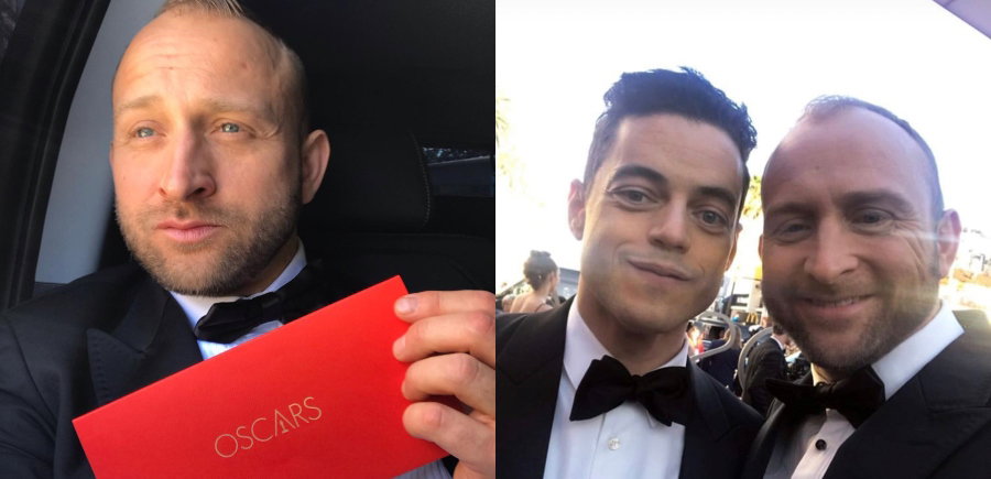 Borys Szyc i Rami Malek
