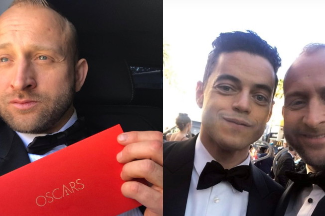 Borys Szyc i Rami Malek