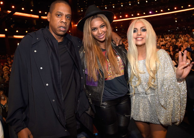 Jay-Z, Beyoncé i Lady Gaga