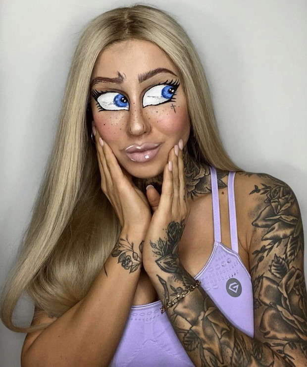 Najbardziej spektakularne makijaże Deynn – Baby Doll