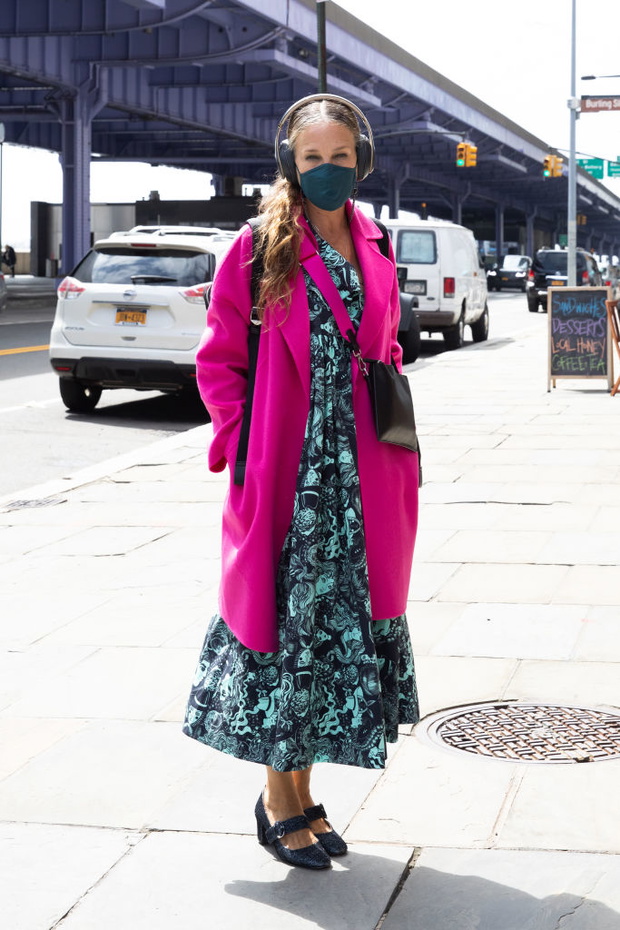 Celebrity Sightings In New York City - April 10, 2021