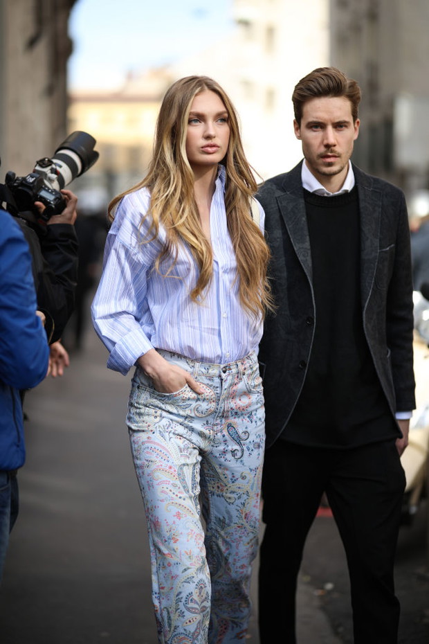 Romee Strijd i Laurens van Leeuwen