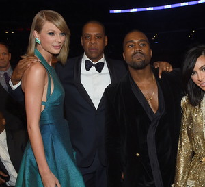 Taylor Swift nie lubi sie z Kanye West i Kim Kardashian.